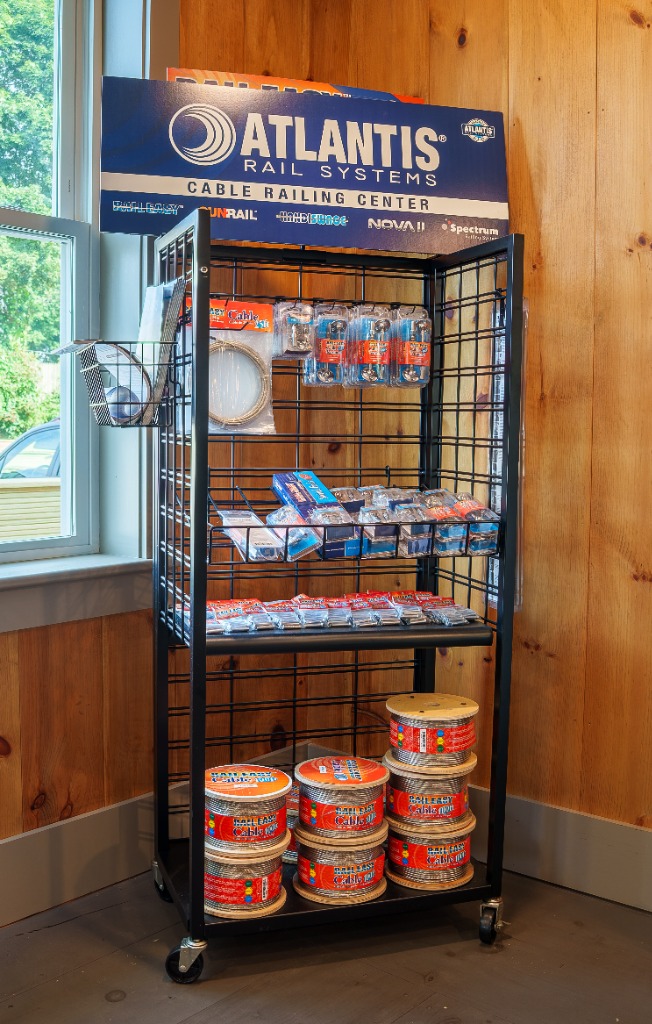 Atlantis Rail Systems RailEasy Cable Railing display rack
