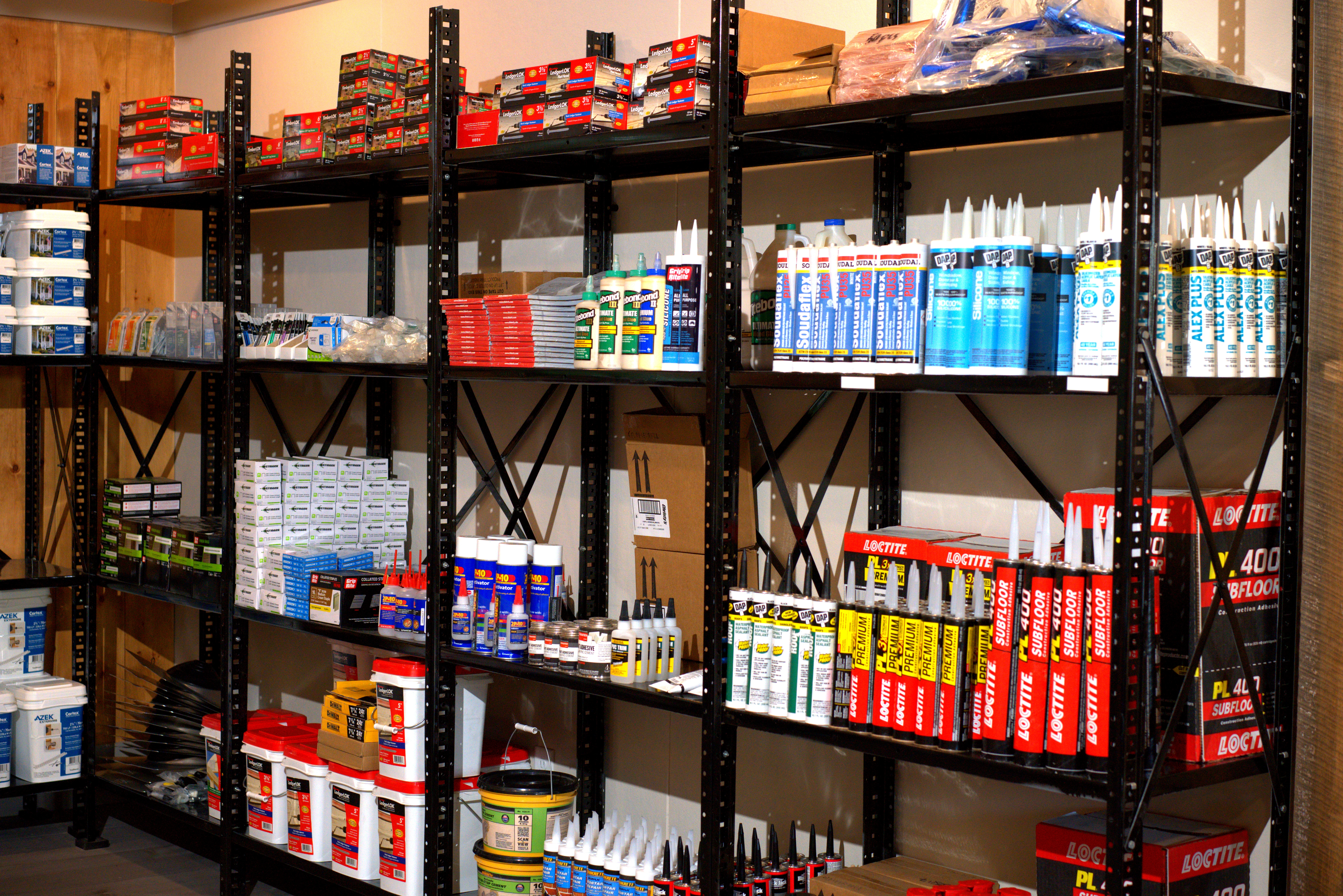 Fasteners, Structural Hardware & Weather Barriers