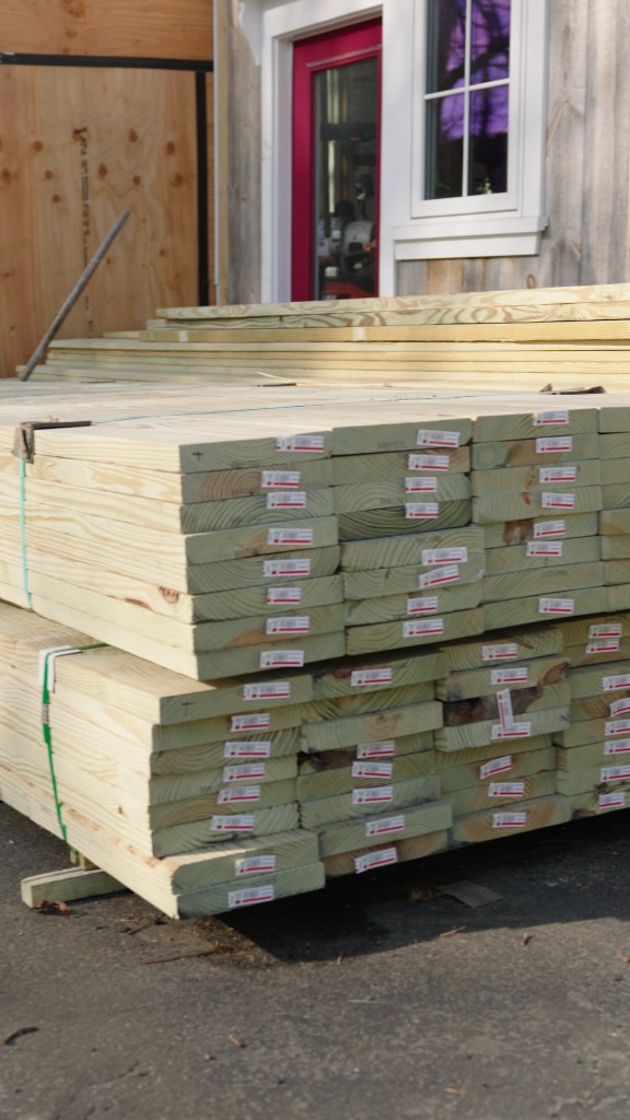 PREMIUM MICROPRO® MCA PRESSURE-TREATED SOUTHERN PINE STRUCTURAL LUMBER bundle sample